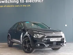 Black Used 2022 Citroën C4 PureTech Hatchback | £14,498 (Fair price)