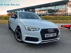 White Used 2017 Audi A4 Black Edition Sedan | £13,495 (Expensive)