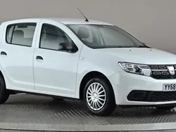 White Used 2018 Dacia Sandero Essentiel Hatchback | £4,798 (Fair price)