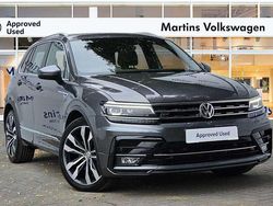 Grey Used 2017 VW Tiguan R-line SUV | £21,995 (Fair price)