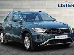 Petrol blue Used 2022 VW T-Roc Life SUV | £19,990 (A bit pricey)