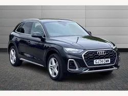 Mythos black Used 2024 Audi Q5 S-Line SUV | £37,150 (Fair price)