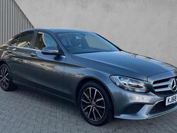 Selenite grey metallic Used 2019 Mercedes C200 SE Sedan | £14,740