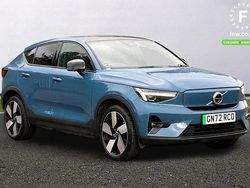 Blue Used 2022 Volvo C40 Ultimate SUV | £24,399 (Fair price)