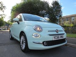 Green Used 2016 Fiat 500 Lounge Hatchback | £4,995 (Fair price)