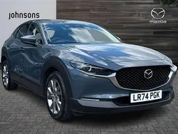Grey Used 2024 Mazda CX-30 Exclusive-Line SUV | £23,000 (A bit pricey)