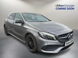 Grey Used 2017 Mercedes A180 AMG line Hatchback | £12,050 (Fair price)
