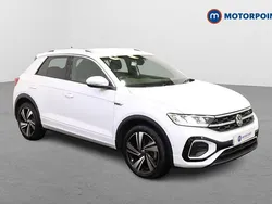 White Used 2023 VW T-Roc R-line SUV | £25,799 (A bit pricey)