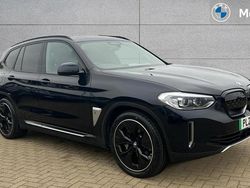 Black Used 2021 BMW iX3 Sport Line SUV | £26,028 (Fair price)
