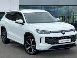 White New 2025 VW Tayron Elegance SUV | £41,114 (Good price)
