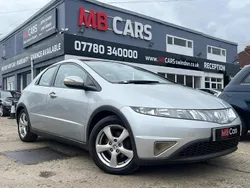 Silver Used 2009 Honda Civic ES Hatchback | £2,990 (Fair price)