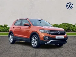 Orange Used 2021 VW T-Cross SE SUV | £17,270 (Fair price)