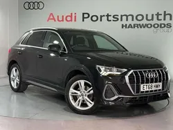Black Used 2019 Audi Q3 S-Line SUV | £21,990 (Fair price)