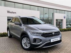 Silver Used 2022 VW T-Roc Life SUV | £19,598 (Fair price)