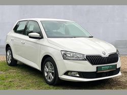 White Used 2018 Skoda Fabia SE Hatchback | £7,590 (Fair price)