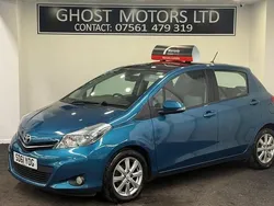 Turquoise Used 2011 Toyota Yaris Hatchback | £4,795 (Expensive)