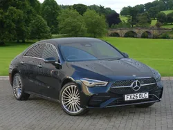 Cosmos black metallic New 2025 Mercedes E250 AMG Line Premium Coupe | £60,000