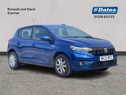 Metallic iron blue Used 2022 Dacia Sandero Comfort Hatchback | £11,750 (Fair price)