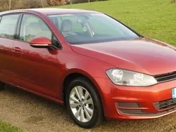 Red Used 2013 VW Golf VII SE Hatchback | £7,495 (Fair price)