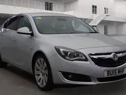 Silver Used 2015 Vauxhall Insignia Elite Hatchback | £7,495 (A bit pricey)