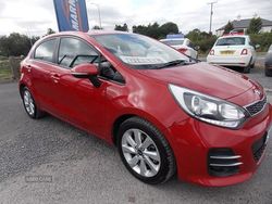 Red Used 2016 Kia Rio Hatchback | £5,995 (Fair price)