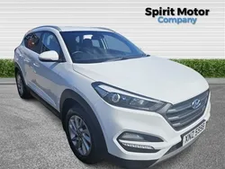 White Used 2018 Hyundai Tucson SE SUV | £10,695 (Fair price)