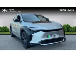 Silver Used 2024 Toyota bZ4X SUV | £33,500 (Fair price)