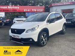 White Used 2017 Peugeot 2008 GT-line SUV | £7,995 (Fair price)