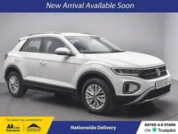 White Used 2022 VW T-Roc S SUV | £16,250 (Expensive)