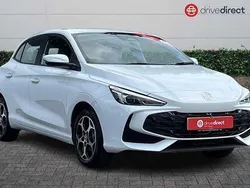 Solid arctic white New 2024 MG MG3 SE Hatchback | £13,400 (Good price)