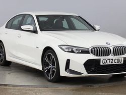 White Used 2022 BMW 330e M Sport | £26,990 (Fair price)
