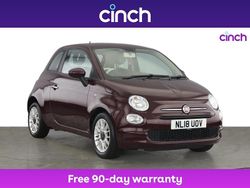 Red Used 2018 Fiat 500 Pop Star Hatchback | £6,849 (Fair price)