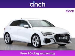 White Used 2021 Audi A3 S-Line Hatchback | £19,299 (A bit pricey)