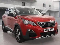 Red Used 2018 Peugeot 3008 Allure SUV | £13,500 (Fair price)