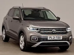 Grey Used 2021 VW T-Cross SEL SUV | £16,298 (Fair price)
