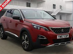 Red Used 2018 Peugeot 3008 GT-line Hatchback | £13,000 (Good price)