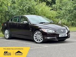 Red Used 2011 Jaguar XF Premium Luxury Sedan | £5,895 (Fair price)