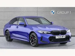 Blue New 2025 BMW 320 M Sport Sedan | £42,990