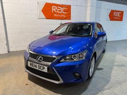 Blue Used 2014 Lexus CT200h Hatchback | £10,995 (Fair price)