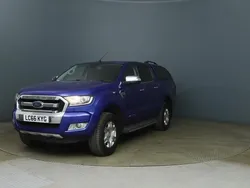 Blue Used 2016 Ford Ranger Limited Pickup | £7,499 (Fair price)