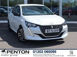 White Used 2022 Peugeot 208 Allure+ Hatchback | £14,690 (Fair price)