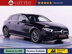 Black Used 2021 Mercedes A250 AMG line Hatchback | £19,212 (Fair price)
