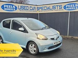 Blue Used 2007 Toyota Aygo Sport Hatchback | £3,275 (Fair price)
