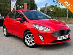 Red Used 2018 Ford Fiesta Zetec Hatchback | £8,295 (Fair price)