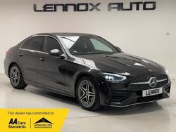 Grey Used 2023 Mercedes C200 AMG line Sedan | £26,590 (Expensive)