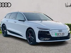 White Used 2025 Audi A6 e-tron Performance Estate | £72,273