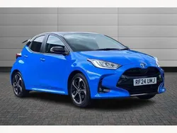 Blue Used 2024 Toyota Yaris Hybrid Edition Hatchback | £19,950 (Expensive)