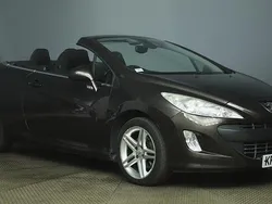 Brown Used 2009 Peugeot 308 CC Cabriolet | £2,495 (Fair price)