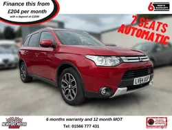 Red Used 2014 Mitsubishi Outlander SUV | £9,995 (Fair price)
