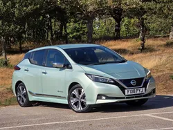 Silver Used 2018 Nissan Leaf Hatchback | £7,795 (Fair price)